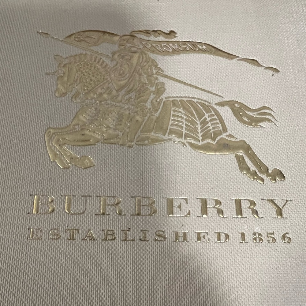 Burberry Watch Grey White *Comes from Pet Friendly Home